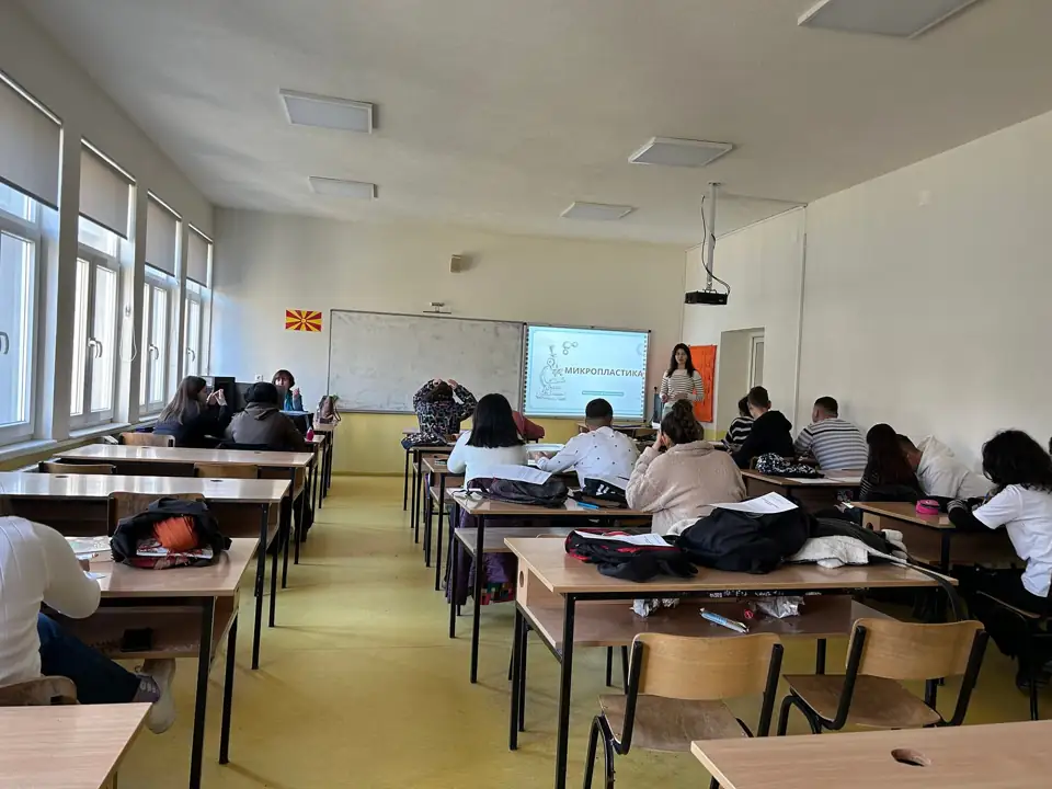 Green All Together — Microplastics Peer Education — activity photograph